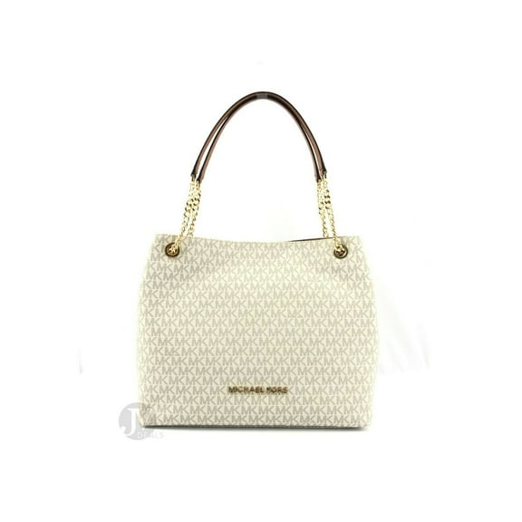 Michael Kors Jet Set Large Chain Shoulder Tote Handbag Bag