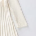 thumbnail image 7 of Karoyedx Dresses for Teen Girls Girls Sweater Dress Long Sleeve Knit Fall Winter Pullover Dresses for Kids White Size,8-9 Years, 7 of 7