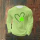 thumbnail image 3 of Ceisia Men Fashionable Casual Loose Elastic Long Sleeve Round Neck St Gift Patrick's Day Lucky Graphic Print T shirt for Daily Fit, 3 of 5