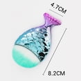 thumbnail image 2 of 2pcs Soft Nail Art Dust Powder Remover, Mermaid Shape Nail Art Dust Cleaner Brush Makeup Powder Blush Brush Multifunction Brush for Acrylic and Makeup, 2 of 5