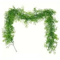 thumbnail image 1 of Yuarrent Guirnalda colgante de flores artificiales para decoración de bodas, fiestas de la cosecha, Halloween, vid de plástico Kits de decoración para fiestas verde, 1 of 6