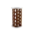 thumbnail image 4 of Especiero giratorio Orii de 20 frascos en madera de acacia oscura, 4 of 8