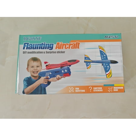 

BG6SXF Toy Aircraft Foam Glider Catapult Plane Toy for Boys Outdoor Flying Toys Birthday Gifts for Boys Girls