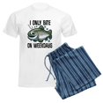 thumbnail image 6 of CafePress - Funny Trout Fishing Joke Pajamas - Men's Light Loose Fit Cotton Pajama Set, 6 of 7