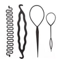 thumbnail image 2 of Hair Care 4 Pcs Hair Braid Topsy Tail Clips Styling Sticks For Creating Quick And Easy Buns Updos And More; Perfect For All Hair Types And Occasions, Hair Care for Women, 2 of 7