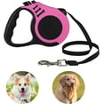 thumbnail image 2 of Retractable Dog Leash 16ft Heavy Duty Pet Walking Leash with Anti-Slip Handle Hand Brake Pink, 2 of 8