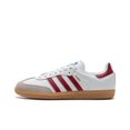 thumbnail image 3 of Zapatillas de skate Adidas Original Samba OG de piel suave para hombre y mujer, zapatillas informales planas para deportes al aire libre, de color tonal, de Wales Bonn Pony, 3 of 5