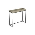 thumbnail image 2 of Safdie & Co. Console Table 35L Dark Taupe Sunken Tray, 2 of 4