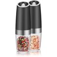 thumbnail image 2 of Electric Salt and Pepper Grinder Set of 2,USB Rechargeable Kitchen Electric Pepper Mill, 2 of 4