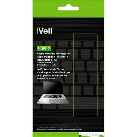 Green Onions Supply iVeil Hybrid Keyboard Protector for Apple Macbook Pro/Air 13
