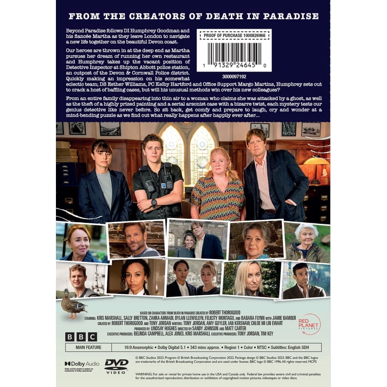 Beyond Paradise: Season One (DVD), BBC Warner, Drama - Walmart.com