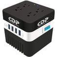 thumbnail image 1 of Regulador de Voltaje CDP RU-AVR604 600VA/300W AVR Supresor de Picos 4 Salidas + 4 USB, 1 of 4