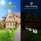 thumbnail image 5 of Luces de Flores de Lirio Solares para Jardín Exterior | 2 Lámparas de Piso con Enchufe | LED Impermeable con Energía Solar | Altura 27.56 in | Blanco Cálido, Rosa, Amarillo, Púrpura | Decoración, 5 of 6