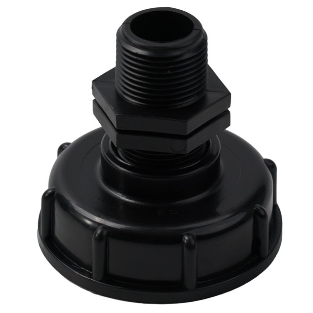 Feimier IBC Container Adapter S60x6 Cap External Thread 1inch Lid Water Tank Rain, Yard, Garden & Outdoor Living