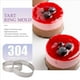 thumbnail image 2 of Anillos Circulares para Tartas de 20 Piezas con Agujeros, Tarta de Frutas, Quiches, Mousse, Cocina, Molde para Hornear, Anillo Perforado para Mousse, 8Cm, 2 of 5
