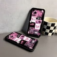 thumbnail image 3 of BO0257PINK-Black Angel Eye Frosted TPU Painting-None, 3 of 5