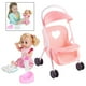 thumbnail image 1 of Conjunto de Coche de Muñeca Hugo Muñeca Niña Con Cochecito Rosado, 1 of 10