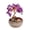 Purple, variant on OIUR Handmade Crystal Tree Healing Crystal Ornament Home Decor Desktop Potted Crystal Tree for Good Luck Positive Energy Wealth Reiki Healing