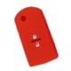 thumbnail image 5 of Funda y carcasa de silicona para llave remota de 2 botones para Mazda M3 M6 rojo, 5 of 8