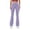 *1-Purple, variant on VBVC Women's Crossover Waist Yoga Pants,Stretchy Sweatpants For Women,Ladies Butt Lift Flare Trousers with Pockets,Khaki,S-2XL