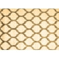 thumbnail image 1 of Ahgly Company Indoor Rectangle Trellis Brown Contemporary Area Rugs, 7' x 10', 1 of 4