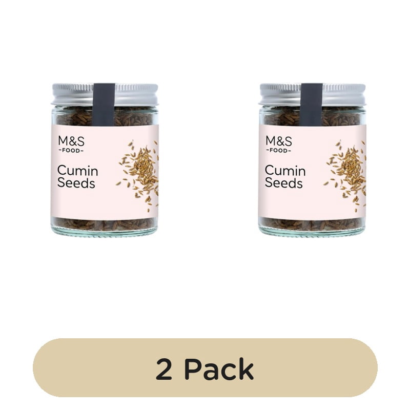 Cook With M&S Cumin Seeds 37g, British Import (Pack of 2)