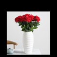 thumbnail image 2 of Billuyoard 10pcs plants rose artificial flower single in carefully vase decoration home decoration rose, rose home plants Decoración Polvo de sandía, 2 of 6
