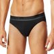 thumbnail image 2 of UNCOVER by SCHIESSER Calzoncillos para hombre, paquete de 5 - Calzoncillos riñoneros, tejido jersey sencillo, color liso Negro L (Large), 2 of 4