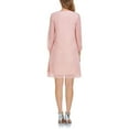 thumbnail image 4 of ROMANCE VICTORY Women's 3/4 Split Sleeve Loose Party Cocktail Evening Chiffon Dress, 4 of 11