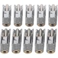 thumbnail image 1 of Pig Drinker, 10 Pieces Metal Duck Mouth Style Pig Waterer Pig Waterer Accessories Livestock Farm Supplies, 1 of 5