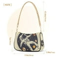 thumbnail image 3 of FORMRS Womens Shoulder Bag with Chain Strap Clutch Purse Cute Tote Handbag, Astronaut Floating, 3 of 7