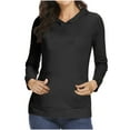 thumbnail image 2 of Sevevn Women's Breastfeeding Long Sleeve Double Side Zipper Lactation Off Shoulder Hoodie, 2 of 7