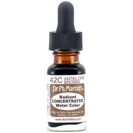 UPC: 0090385442106 | Dr. Ph. Martin s Radiant Concentrated Water Color  0.5 oz  Antelope Brown (42C)
