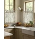 thumbnail image 2 of Cortinas jinchan de lino floral con atado superior 66x91 cm 2 paneles, 2 of 9