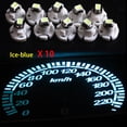 thumbnail image 2 of Dash Bulbs T4.2 Flat Top Gauges Ice Blue Instrument Kit LED Light 10mm, 2 of 9