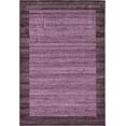 thumbnail image 2 of Unique Loom Del Mar Collection Area Rug-Transitional Inspired with Modern Contemporary Design, 6 0 x 9 0 Rectangular, Violet/Ivory, 2 of 5