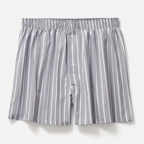 PEASKJP Big and Tall Underpants Underwear Mens - Merino Wool Base Layer Boxer Briefs for Men (Grey,M)