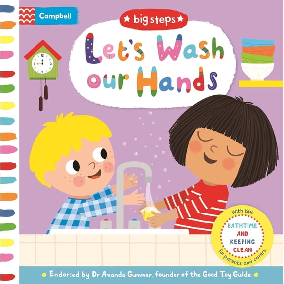 Pre-Owned Let's Wash Our Hands: Bathtime and Keeping Clean (Campbell Big Steps, 10) (Unknown) 1529083028 9781529083026