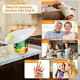thumbnail image 3 of kitchenmuh Can openers, electric Almost Can with Smooth Edge, Electric Can Openers for Kitchen Food-Safe Magnetic Catches Cover, Electric Can Opener for Seniors, Arthritis and Chef, 3 of 5