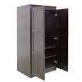 thumbnail image 2 of Pemberly Row Armoire Garde-Robe de 5 Pi de Hauteur 60"H X 30"L en Espresso, 2 of 10