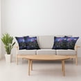 thumbnail image 4 of Ambesonne Galaxy Throw Pillow Cover 4 Pack, Geek Nerd Pride Day, 16", Blue Black and Red, 4 of 6