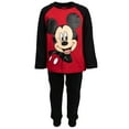 thumbnail image 2 of Disney Mickey Mouse Little Boys T-Shirt and French Terry Pants Toddler to Big Kid, 2 of 5