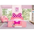 thumbnail image 2 of Disney Minnie Mouse Upholstered Twin Bed by Delta Children, Pink, 2 of 7