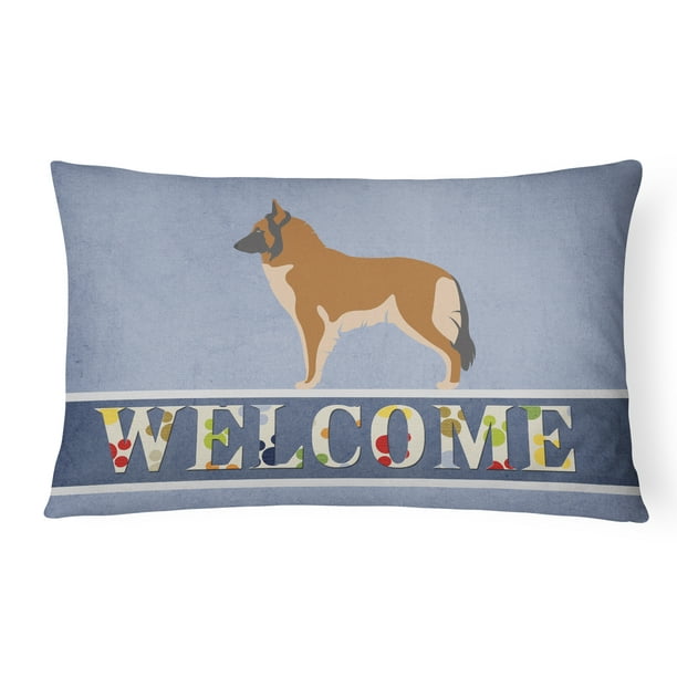 Carolines Treasures BB8303PW1216 Belgian Tervuren Welcome Canvas