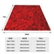 thumbnail image 3 of Balery Red Rose Manta de Felpa Suave y Acogedora – Cobija de Franela Aterciopelada para Cama, Lavable y Cálida para Sofá, Mascotas, Transpirable-60"x50", 3 of 7