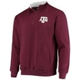 thumbnail image 2 of Men's Colosseum Maroon Texas A&M Aggies Tortugas Logo Quarter-Zip Jacket, 2 of 3