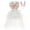 White, variant on JUoaLXG Toddler Girls Casual Dresses Summer Easter Bunny Princess Cute Rabbit Ears Party Mesh Tufted Dress Outwear,White,6-7 Years
