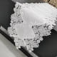 thumbnail image 2 of Camino de largo Simple Advancent mantel de encaje decorativa comedor cubierta antipolvo Blanco 35*70cm, 2 of 6