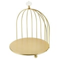 thumbnail image 2 of Pungan Cake Stand 3-Tier Bird Cage Pastry Rack Dessert Serving Stand for Wedding, Party, Home, 7.68 x 7.28 x 7.09 Inches, 2 of 10