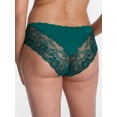 thumbnail image 3 of Joyspun Women's Microfiber and Lace Hipster Panties, 3-pack, Sizes to 3XL, 3 of 8